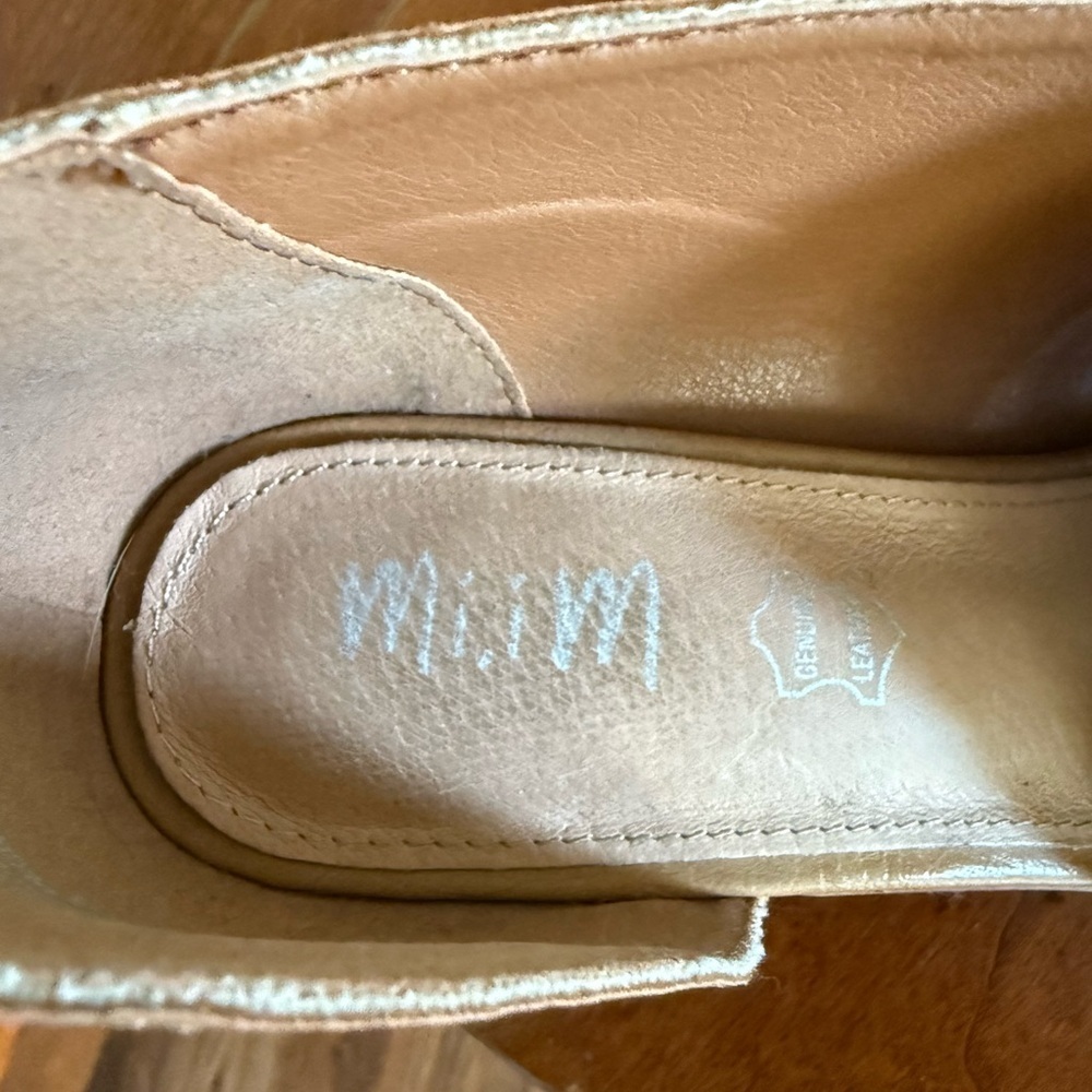 Mi.iM Brown Jessica Heels Cutout Women’s Size 8.5 - Picture 10 of 10